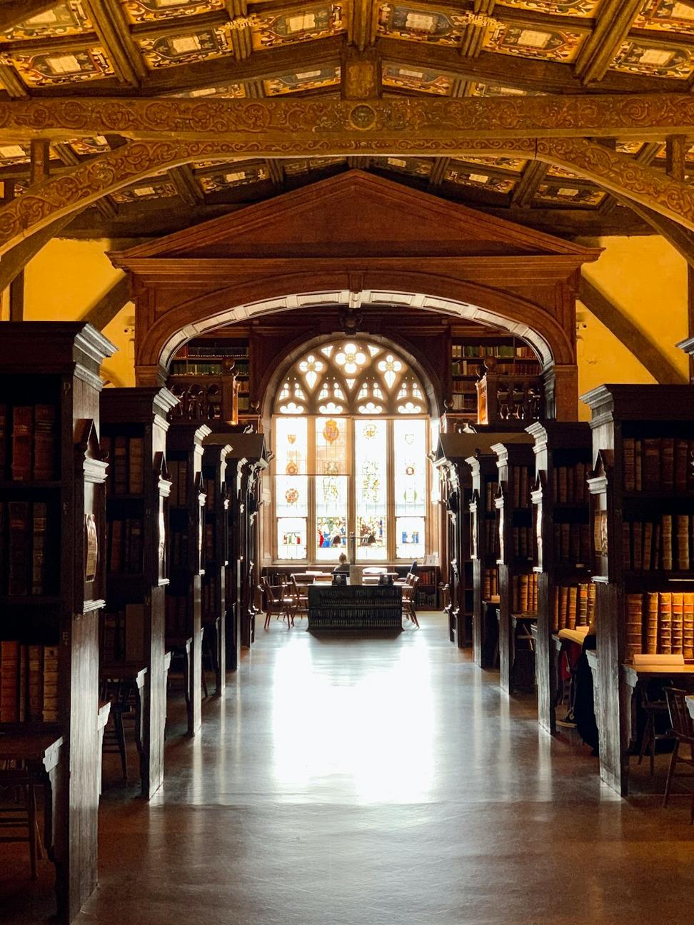Library after
